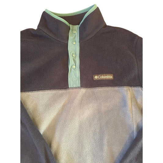 Mens Columbia fleece style pullover jumper