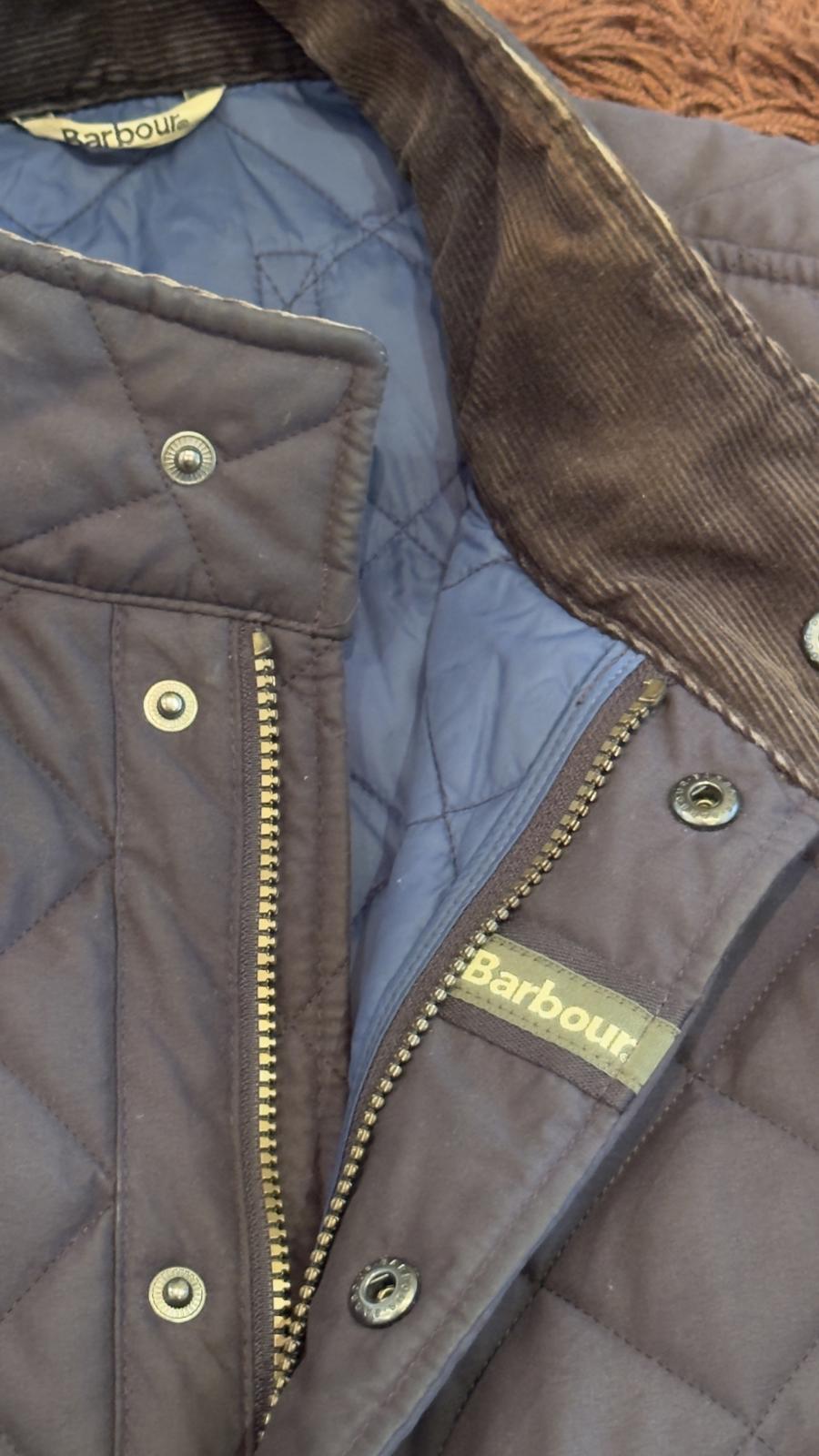 Mens Barbour quilted jacket
