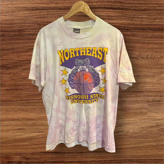 Rare vintage single stitch Missouri state university tie die