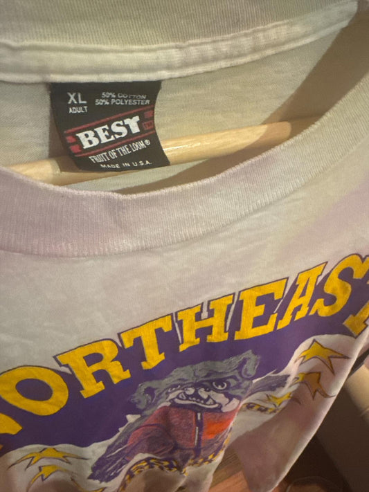 Rare vintage single stitch Missouri state university tie die