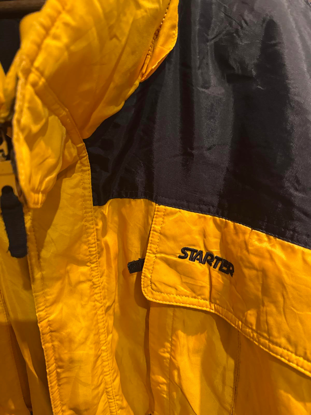 Starter yellow and black coat