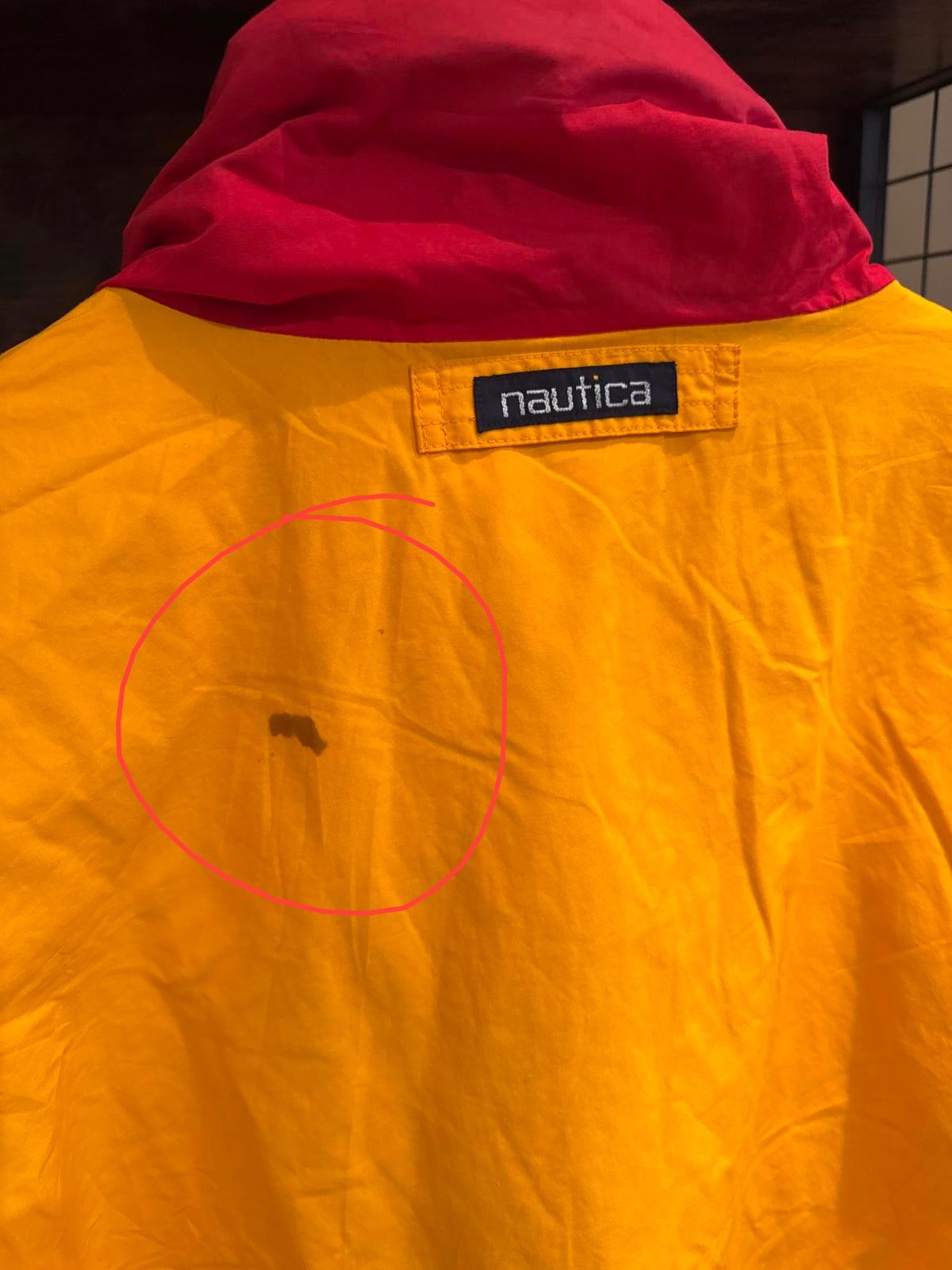Mens Nautica reversible windbreaker jacket