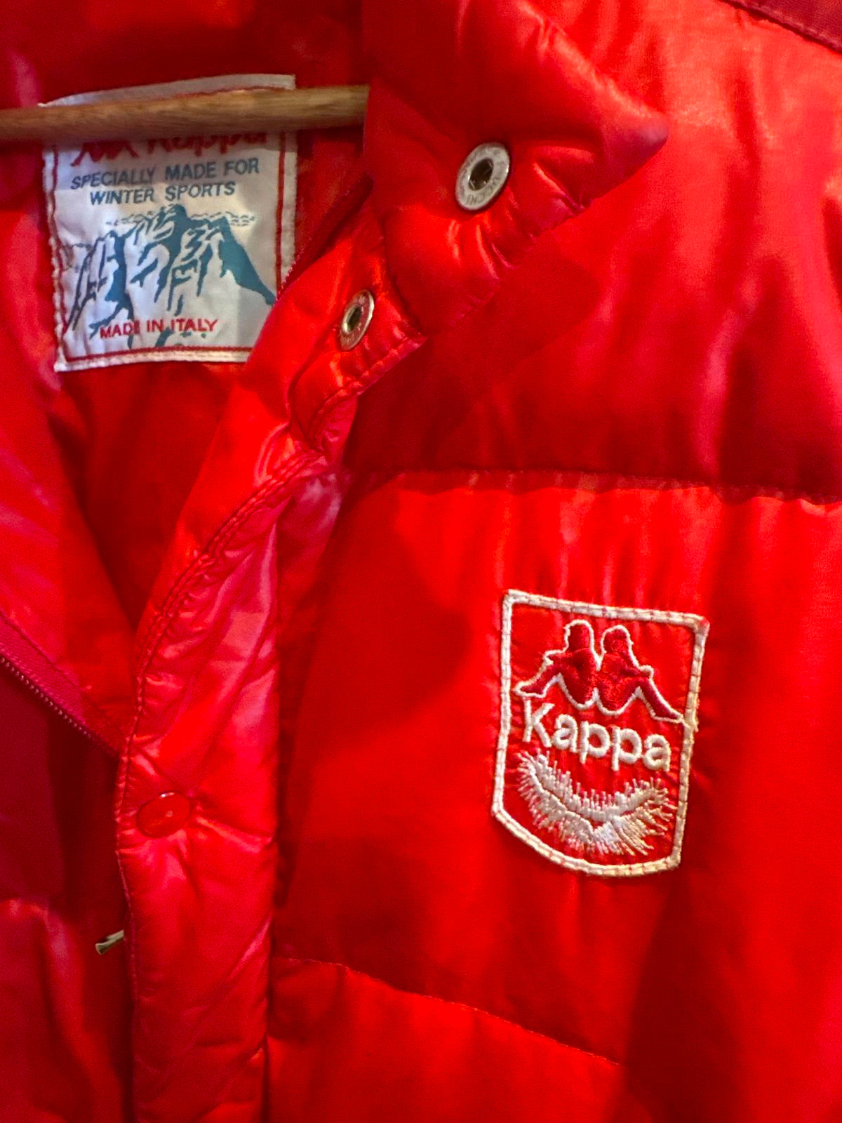 Kappa embroided puffs jacket