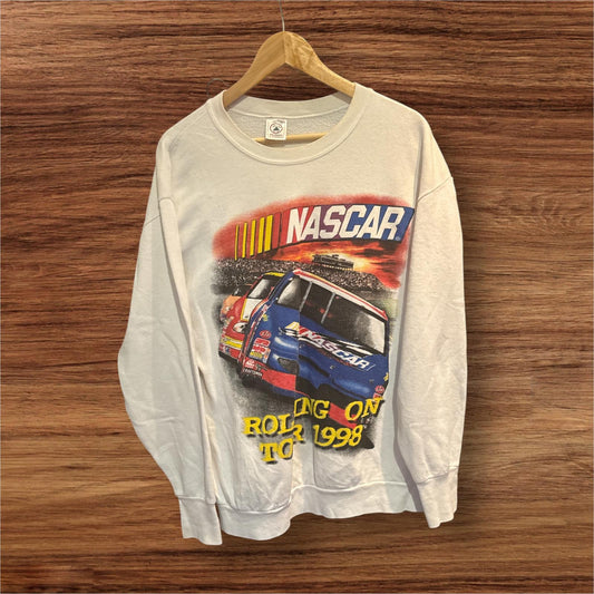 Vintage Nascar 1998 crew neck jumper