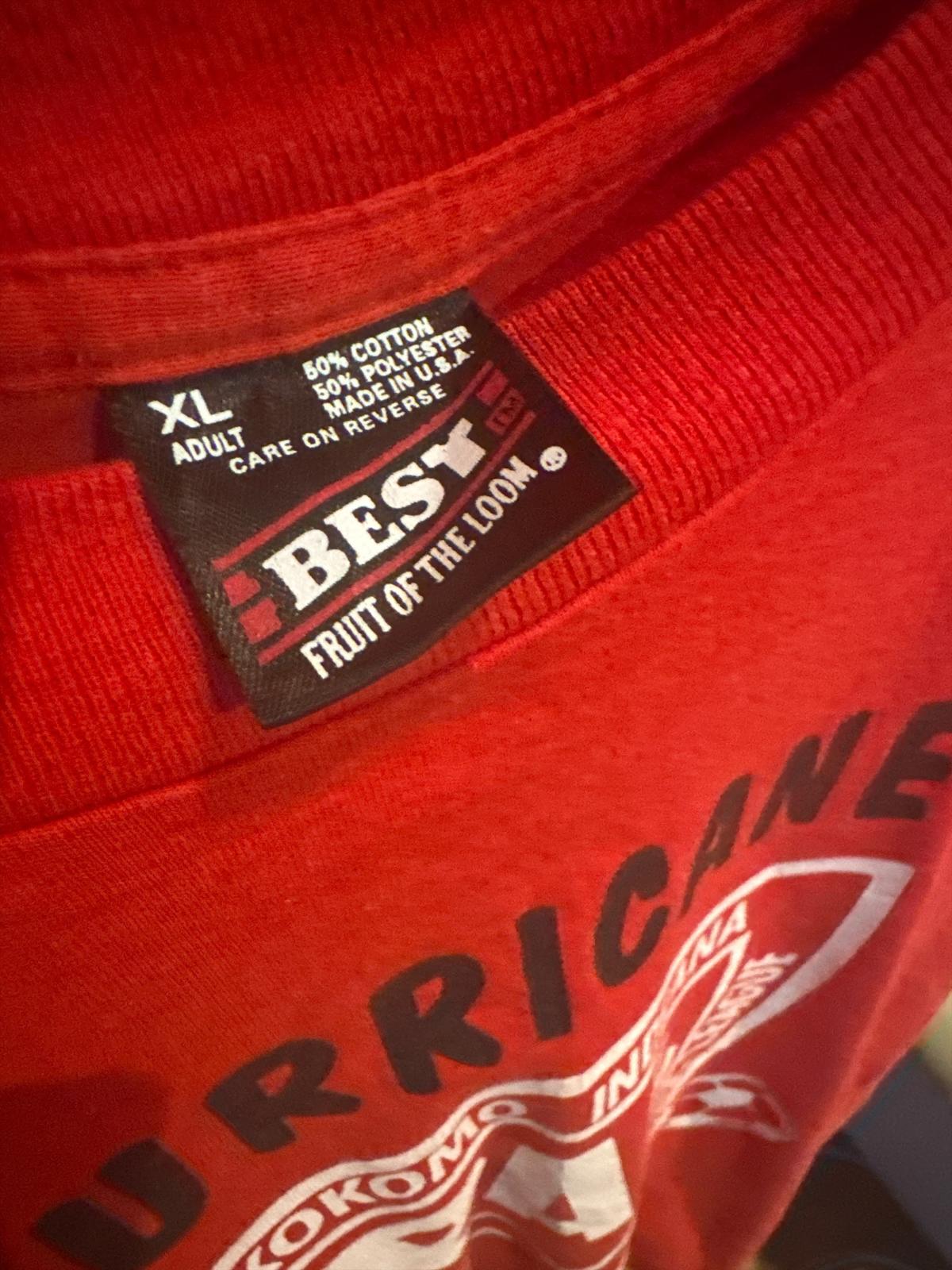 vintage single stitch fruit of the loom hurricanes T-shirt