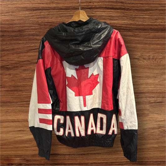 Cosa Nova Canada leather & suede coat