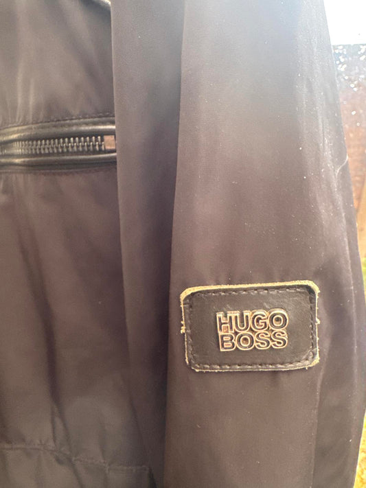 Hugo boss real down jacket