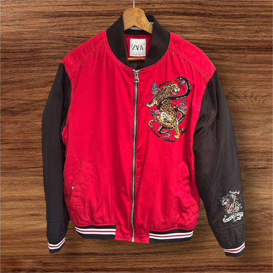 Womens Zara varsity jacket size large