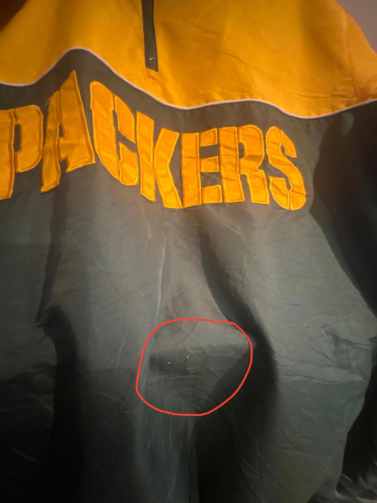 Green Bay packers NFL windbreaker