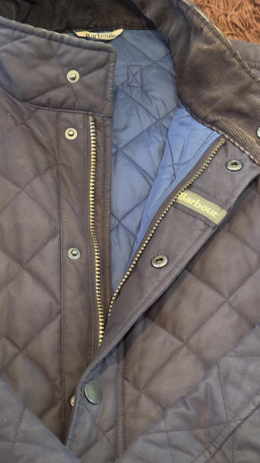 Mens Barbour quilted jacket