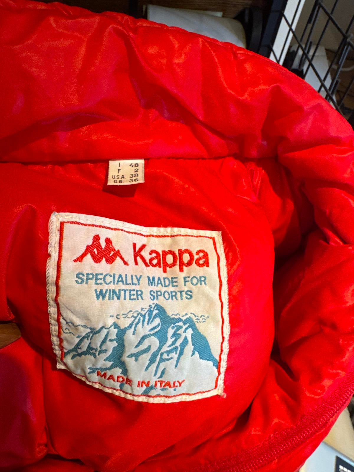 Kappa embroided puffs jacket