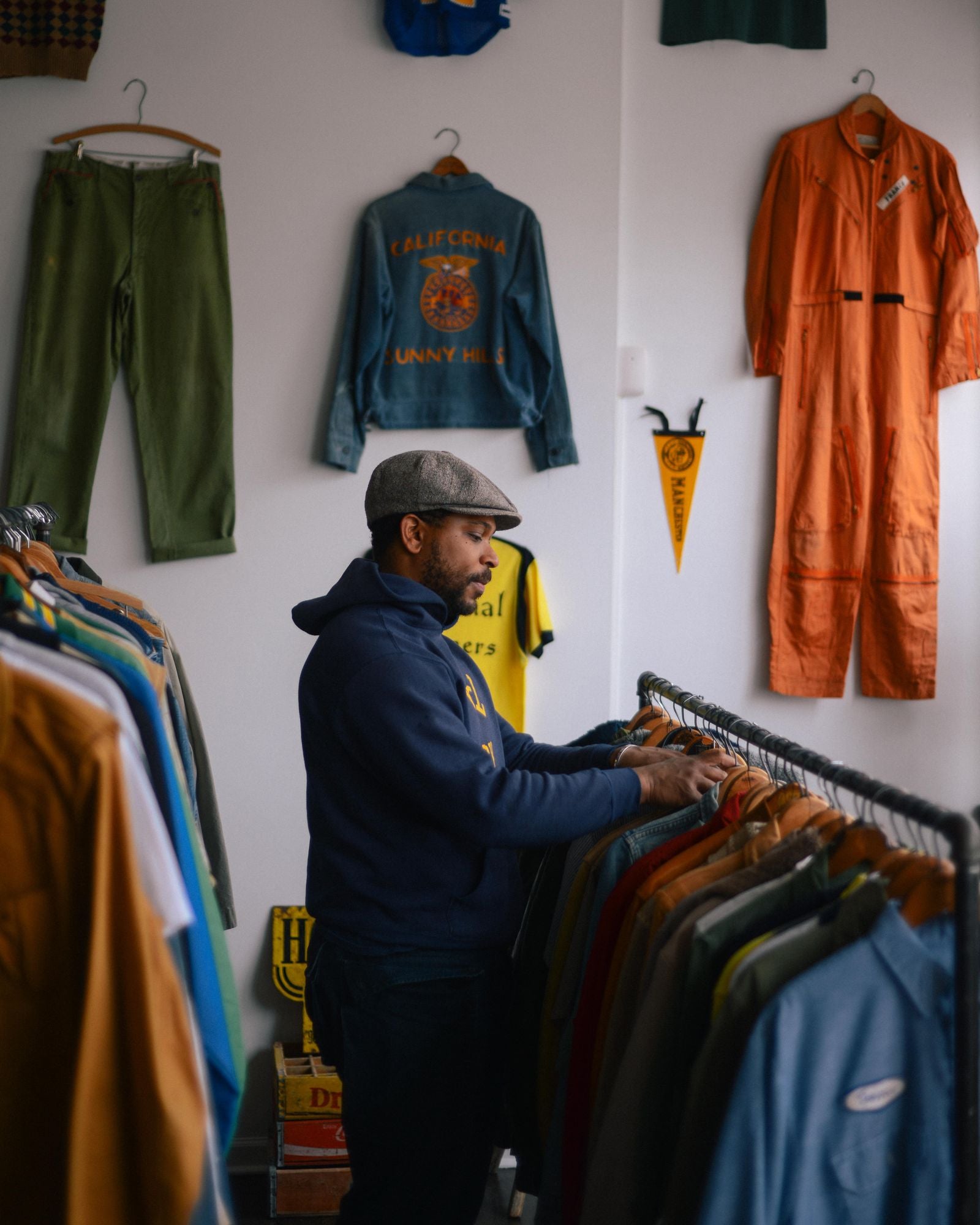 Vintage clothing reseller specialising in rare and unique finds online