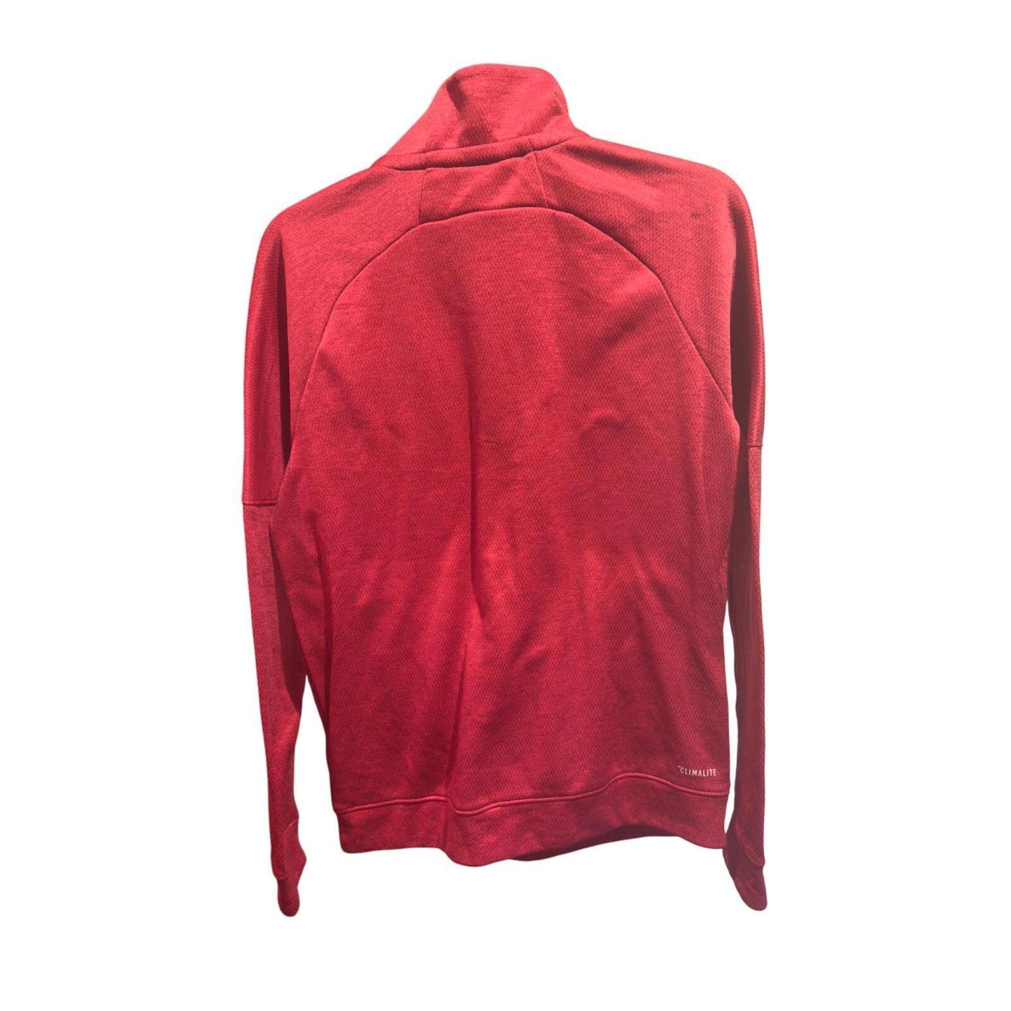 Kids Adidas quarter zip fleece style jumper size medium