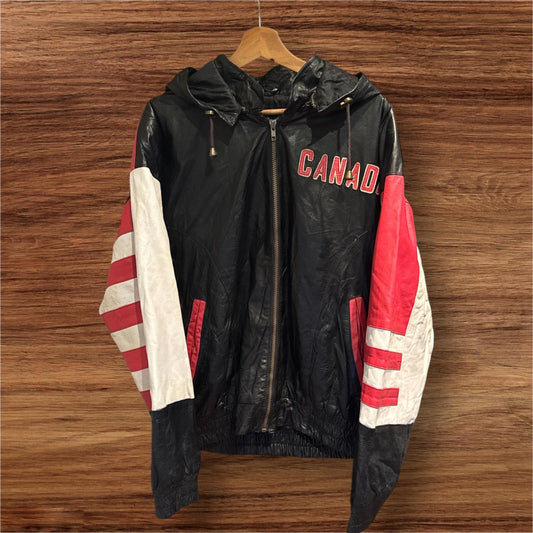 Cosa Nova Canada leather & suede coat