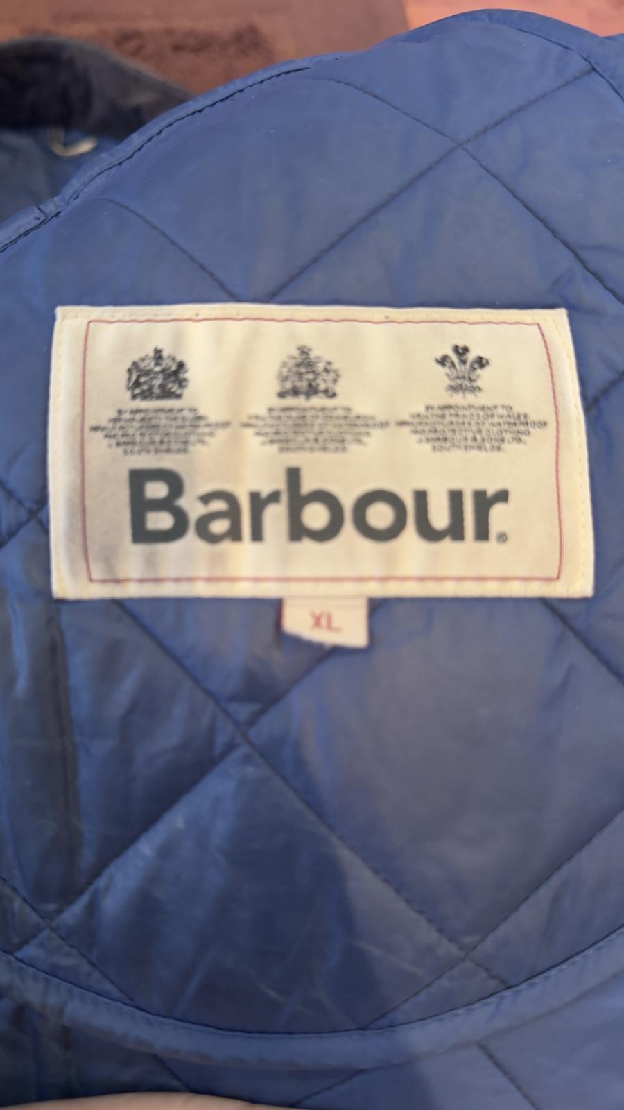 Mens Barbour quilted jacket