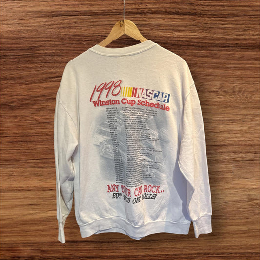 Vintage Nascar 1998 crew neck jumper
