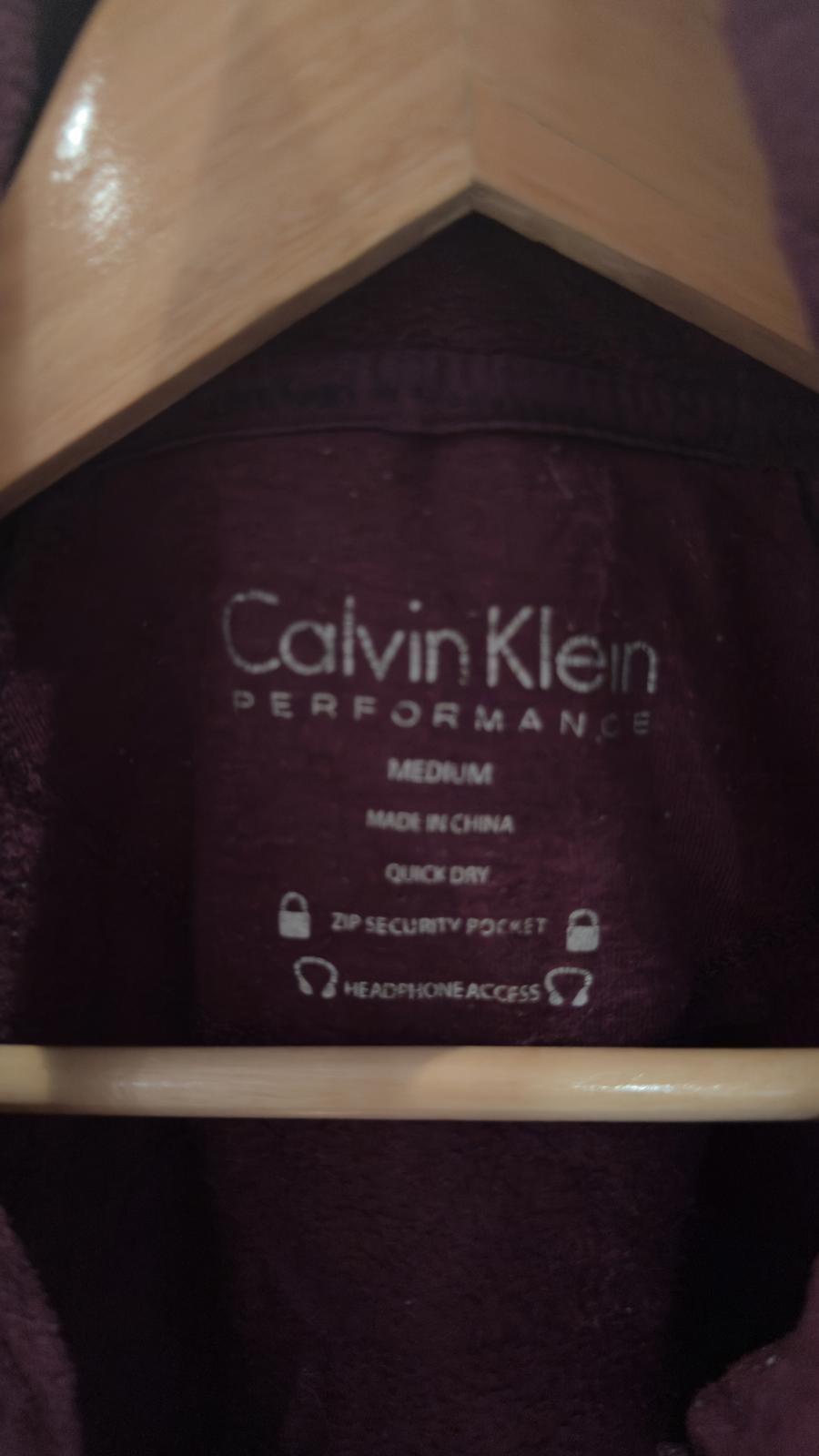 Maroon colour fleece style Calvin Klein fleece - detail image 4