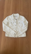 ONLY White Denim Jacket Size 40