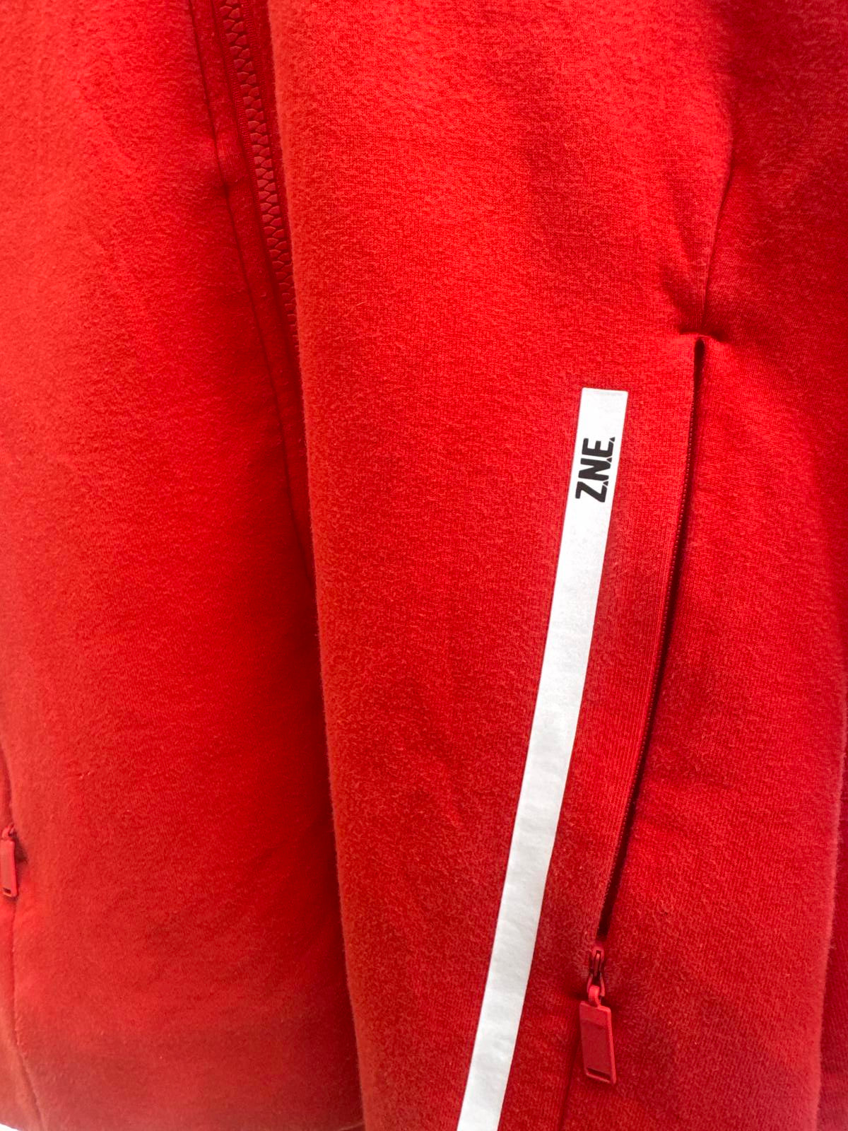 Adidas prime Green ZNE ladies jacket in Red/Orange