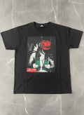 Hanes Black Graphic T-Shirt Large CBT Garage Print