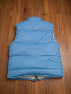 1990s vintage Rab Blue Down Puffer Gilet – product photograph 2 of 10