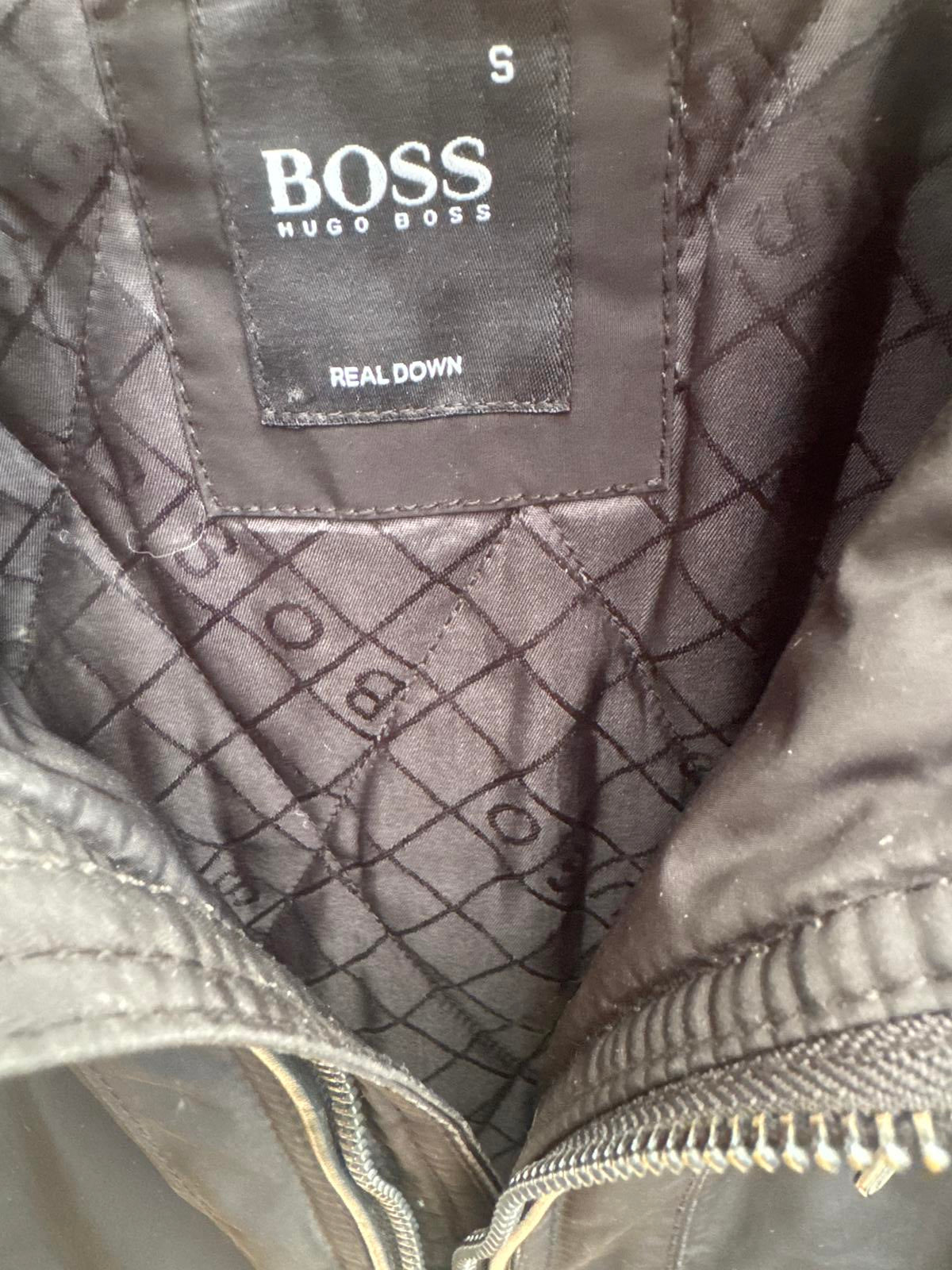 Hugo boss real down jacket