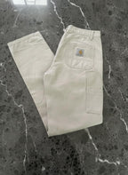 Carhartt WIP Ruck Single Knee Pant Cream 28 x 32 Workwear T6