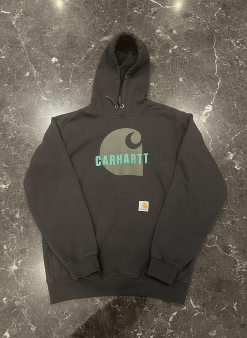 Carhartt Black Loose Fit Hoodie Size S