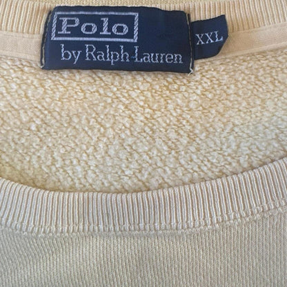 Men’s double XL polo Ralph Lauren jumper in yellow