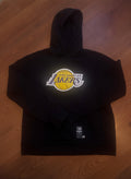 Los Angeles Lakers Black Hoodie with LeBron James 6 Print