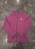 The North Face Purple Full Zip Fleece Jacket with Chest Zip,