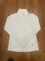 Adidas White Golf Full-Zip Jacket Size S
