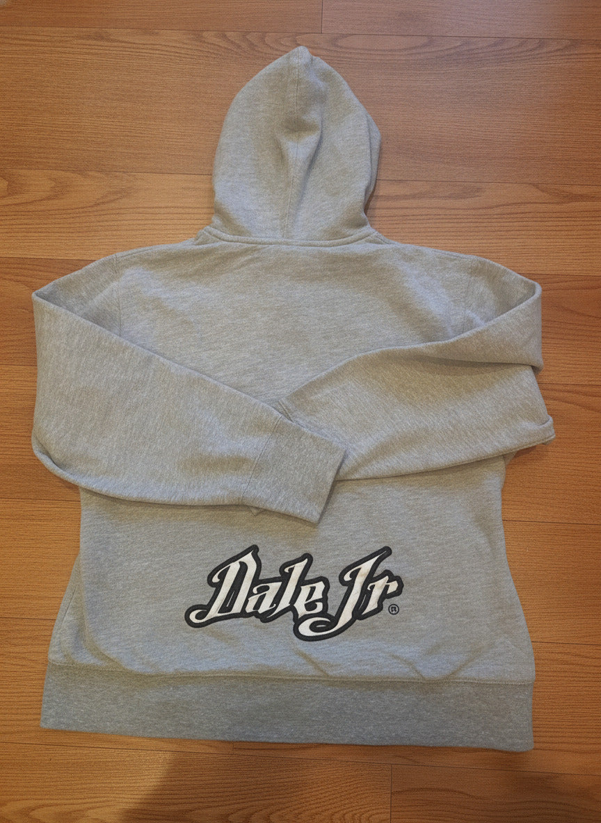 Chase Authentics Grey Zip-Up Hoodie with Black Drawstrings & - detail image 8