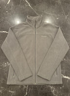 Columbia Grey Full Zip Fleece Jacket Size M
