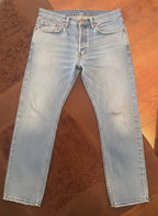 Levi's Light Blue orange tab vintage Denim Jeans