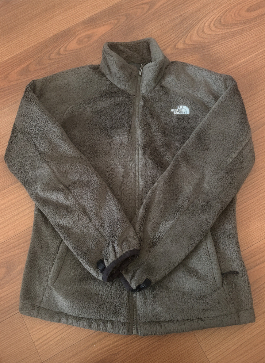 The North Face Brown Full-Zip Fleece Jacket
