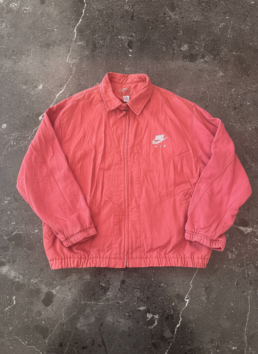 Nike Air Red Cotton Jacket XL Made in Hong Kong