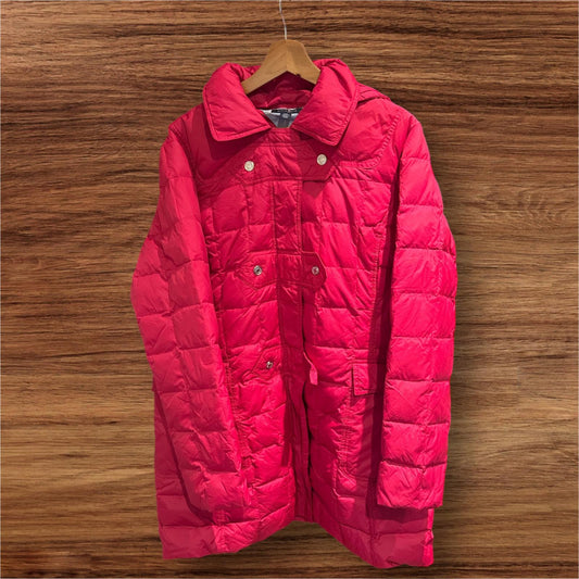 Tommy Hilfiger ladies red puffer jacket