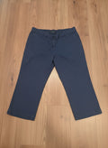 Fred Perry vintage green label Navy Blue Cropped Trousers