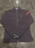 Patagonia Women's Small Black Jacket with Fireball Whisky Em