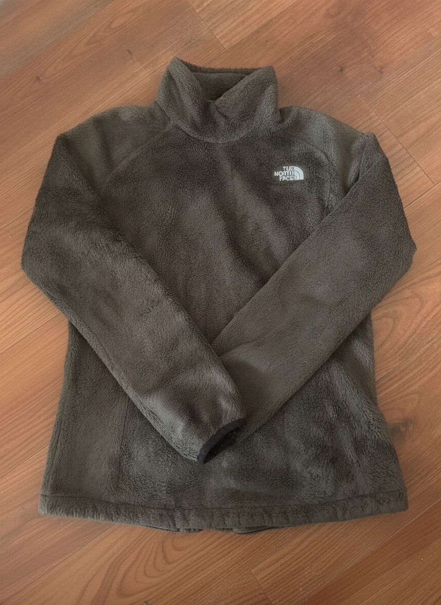 The North Face Brown Full-Zip Fleece Jacket - detail image 4