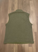 Patagonia Men's Fleece Vest Size L Green Polyester