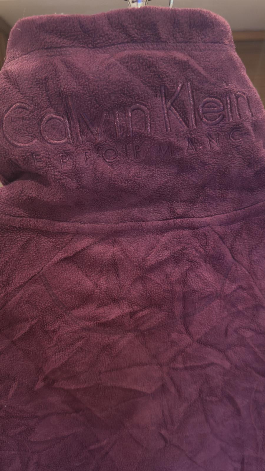 Maroon colour fleece style Calvin Klein fleece - detail image 3