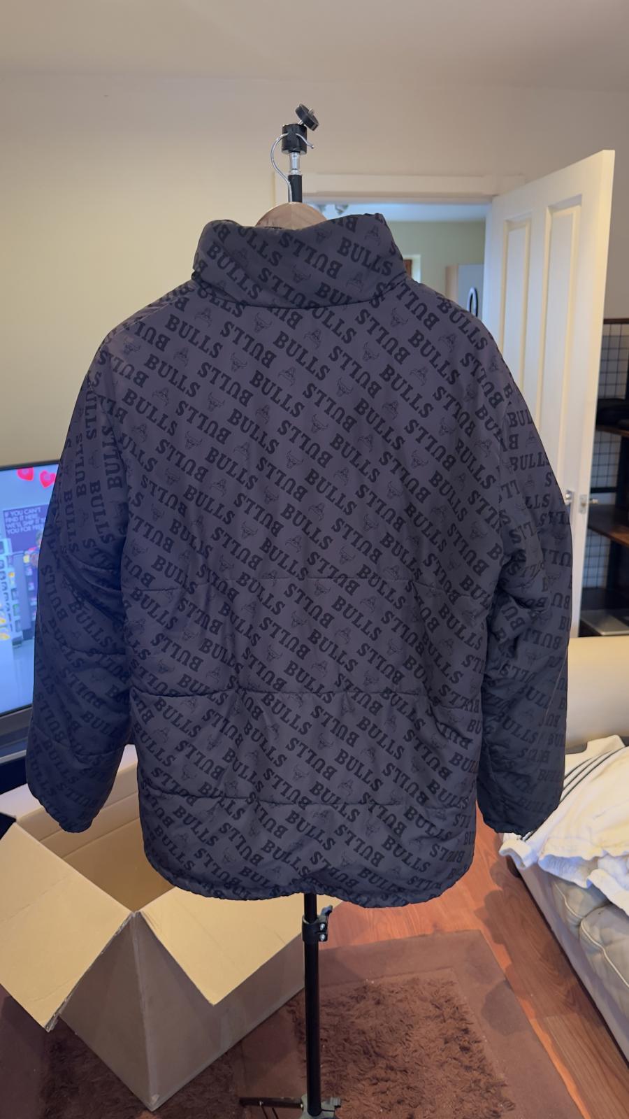 NBA Chicago Bulls padded full zip jacket