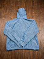 Levi's Blue Fleece Full-Zip Hooded Sweatshirt – product photograph 2 of 8