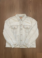 Levi's Light Wash Denim Jacket with Embroidered Back