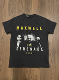 Maxwell The Serenade Tour Black Graphic T-Shirt Size S