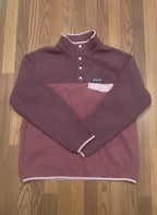 Patagonia Synchilla Fleece Pullover Medium Purple and Pink