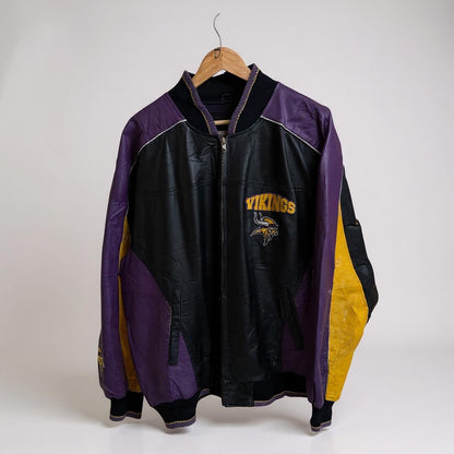 NFL Minnesota Vikings sports jacket fully embroidered