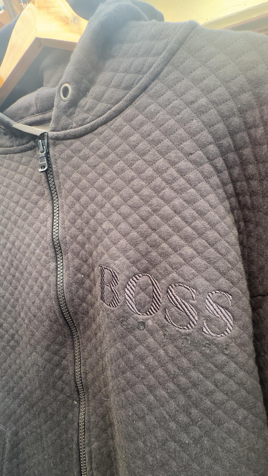 Hugo boss padded full zip hoodie - detail image 3